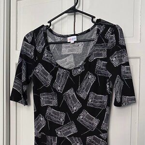 Boombox radio Lularoe Nicole dress S